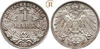 Kaiserreich Kleinmünzen 1 Mark 1914 J CH UNC