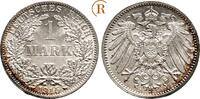 Kaiserreich Kleinmünzen 1 Mark 1915 A BU
