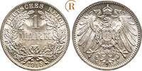 Kaiserreich Kleinmünzen 1 Mark 1915 A BU