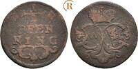 Würzburg Bistum: 1/2 Pfennig Franz Ludwig von Erthal, 1779-1795: -