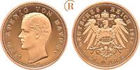 Kaiserreich Bayern: 20 Mark Neupr&auml;gung von 2005 in GOLD 1913 PP 250,00 EUR  Excl. 9,00 EUR Verzending