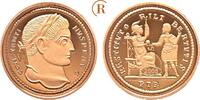 R&ouml;misches Reich: Solidus Neupr&auml;gung von 2005 in GOLD o.J. PP 250,00 EUR  Excl. 9,00 EUR Verzending