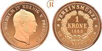 Preussen: Goldkrone Neupr&auml;gung von 2005 in GOLD 1860 PP 250,00 EUR  Excl. 9,00 EUR Verzending