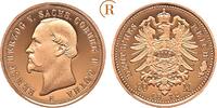 Sachsen Coburg Gotha: 20 Mark Neupr&auml;gung von 2005 in GOLD 1872 PP 250,00 EUR  Excl. 9,00 EUR Verzending
