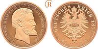 Kaiserreich Reuss: 20 Mark Neupr&auml;gung von 2006 in GOLD 1875 B PP 250,00 EUR  Excl. 9,00 EUR Verzending