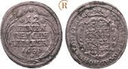 Hohenlohe Schillingsf&uuml;rst: 1/12 Taler 1689 Ludwig Gustav, 1656-1697: ss 45,00 EUR  Excl. 6,00 EUR Verzending