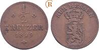 Hessen Kassel: 1/2 Kreuzer 1829 Wilhelm II, 1821-1847: ss 12,00 EUR  Excl. 5,00 EUR Verzending