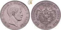Hessen Kassel: Taler 1865 Friedrich Wilhelm I, 1847-1866: ss 180,00 EUR  Excl. 9,00 EUR Verzending
