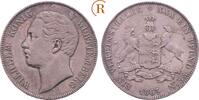 W&uuml;rttemberg: Taler 1863 Wilhelm I, 1816-1864: ss 110,00 EUR  Excl. 9,00 EUR Verzending