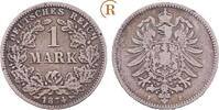 Kaiserreich: 1 Mark 1874 A ss- 10,00 EUR  Excl. 4,00 EUR Verzending