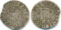 Pommern Cammin Bistum: Ulrich, 1618-22: Doppelschilling 1621 VF Zainende