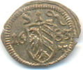 Nürnberg Stadt: Einseitiger Pfennig 1683 Stempelfrisch !