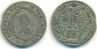 Habsburg: 10 Kreuzer Prag 1764 Maria Theresia, 1740-80: VF