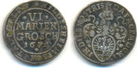 Hildesheim Stadt: 6 Mariengroschen -