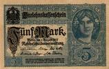 Deutschland 50 Mark Ro 54 Serie Y 8stellig Druck grün -