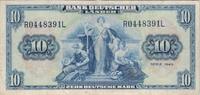 Deutschland 10 DM Deutsche Mark Ro 258 R/L BDL -