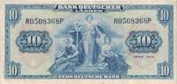 Deutschland 10 DM Deutsche Mark Ro 258 R/P BDL -