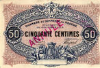 Frankreich France / Frankreich Roanne 50 Centimes 1920 Annulé -