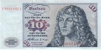 Deutschland 10 DM Deutsche Mark 1960 Ro 263c E/L  20,00 EUR  Excl. 5,35 EUR Verzending