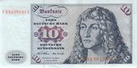 Deutschland 10 DM Deutsche Mark 1970 Ro 270a CB/A  17,00 EUR  Excl. 5,35 EUR Verzending