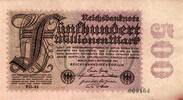 Deutschland 10 Millionen Mark Ro 109i FZ:FG BZ:44 Wz.:Rauten -