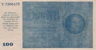 Deutschland 100 Mark Ro 182c Schörner Schein Reichsbankstelle Graz, Linz, Salzburg -