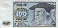 Deutschland 100 DM Deutsche Mark 1970 Ro 273a NA/Y --- K2  100,00 EUR  Excl. 5,35 EUR Verzending