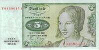 Deutschland 5 DM Deutsche Mark 1980 Ro 285b Y/A Replacement / Ersatznote... 12,00 EUR  Excl. 5,35 EUR Verzending