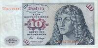Deutschland 10 DM Deutsche Mark 1980 Ro 286b YE/D Replacement / Ersatzno... 20,00 EUR  Excl. 5,35 EUR Verzending