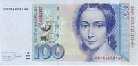 Deutschland 100 DM Deutsche Mark 1996 Ro 310a GD/A Kinegramm Fehler aunc... 250,00 EUR  Excl. 9,35 EUR Verzending