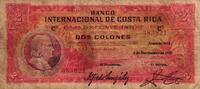Costa Rica 2 Colones P195a -