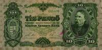 Hungary / Ungarn 10 Pengö P96 -