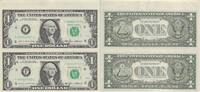 USA Vereinigte Staaten 1 Dollar 1985 F/C Atlanta - 2er Bogenstück unc  15,00 EUR  Excl. 5,35 EUR Verzending
