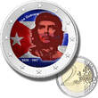 2 Euro Coloured Coin Single box Che Guevara