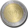 2 Euro Coloured Coin Car Brand - Porsche -
