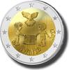 2 Euro 2023 Italy Air Force Coin -