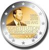 2 Euro Coloured Coin Racing Driver - Max Verstappen -