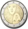 2 Euro Coloured Coin 2021 Lithuania Žuvintas Biosphere Reserve -