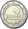  2 Euro Coloured Coin Hufflepuff  6,99 EUR  Excl. 10,00 EUR Verzending