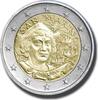 2 Euro Coloured Coin 2022 Portugal First Transatlantic Flight -