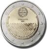 2 Euro Coloured Coin 2014 Malta Independence -