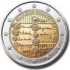 2 Euro Coloured Coin Pope Benedict XVI Vatican 2022 -