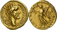 ROMAN EMPIRE AV Aureus Antoninus Pius,AD 138-161 Antoninus Pius Gold Aureus – Victory Reverse – NGC Ch VF NGC Ch VF Strike: 4/5 Surface: 2/5