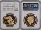 G.BRITAIN 5SOV Great Britain 1999 Gold 5 Sovereign NGC PF70 Ultra Cameo - Flawless St. George P -