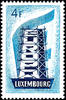 Luxemburg 1956, 2 - 4 Fr. Europe, complete mint never hinged, Michel 300.- -