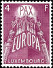 Luxemburg 2 - 4 Fr. Europe complete mint never hinged, Michel 200.- -