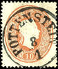 Österreich Stempel 10 Kreuzer POTTENSTEIN, single circle postmark each clear and centric, nearly completely on 5 and Franz Joseph, Müller no. 2223 b, 24 poin -