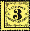 Baden - Portomarken 3 Kreuzer on yellow, thicker paper, mint never hinged, sound, photo expertize Brettl International Association for Philatelie Experts, Mi -