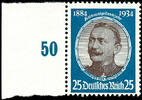 Deutsches Reich 25 Pfg. Colonial researcher, left margin copy, mint never hinged, Michel 120.- -