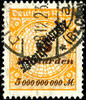 Deutsches Reich Dienstmarken 5 Mrd (Billion). M. Used, expertized Infla and Winkler BPP, Michel 110.- -